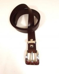 Leather belt 