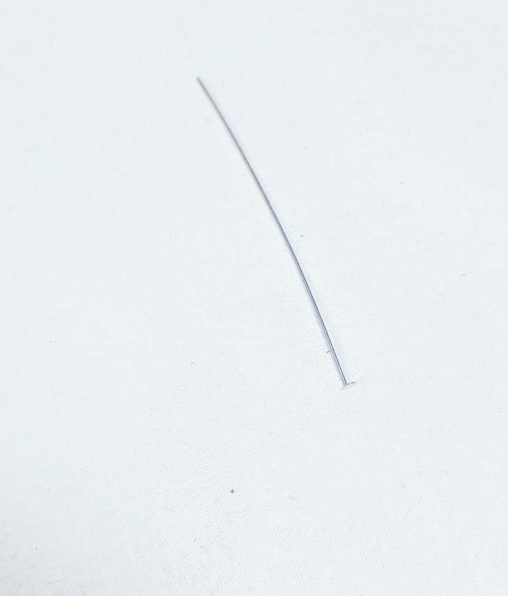  Lot de 100 clous m&eacute;tal t&ecirc;te plate