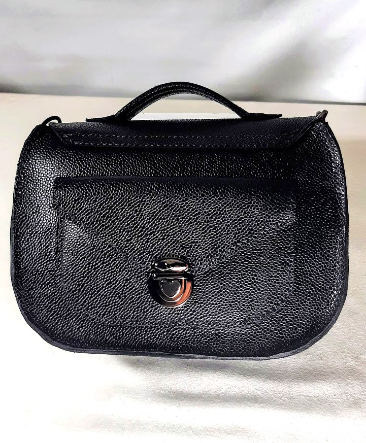 Sac cuir avec bandoulière